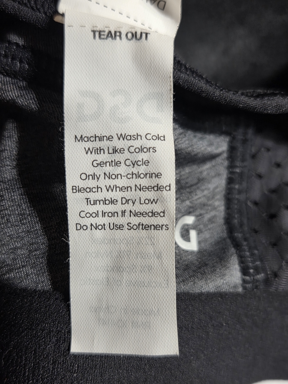 DSG Women’s Gray Racerback Sports Bra - Comfortable Support XS - Picture 4 of 5